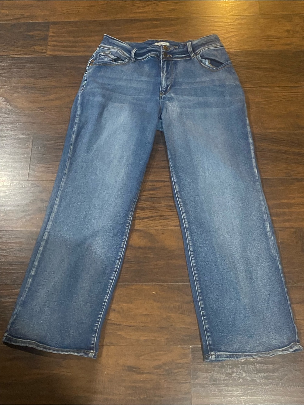 Blue Turtle Classic Wide-Leg Women’s Jeans - Blue